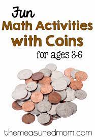 It's time for another fabulous guest post! Math Activities With Coins For Ages 3 8 The Measured Mom