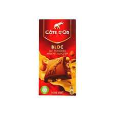 Cote D Or Bloc Whole Hazelnuts Milk Choc 180 G In 2020