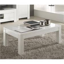 Table rectangulaire blanche en acier laqué époxy et pieds en chêne massif huilé. Table Basse Rectangulaire Blanc Laque Design Flavie Achat Prix Fnac