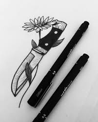 This is a butterfly knife, or balisong pencil. Easy Butterfly Knife Drawing Novocom Top