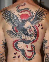 Snake Eagle Tattoo Google Search Eagle Tattoos Tattoo Designs And Meanings Eagle And Snake Tattoo