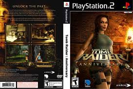Guide lara through dark realms using her improved. Lara Croft Tomb Raider Anniversary Europe En Fr De Es It Iso Ps2 Isos Emuparadise