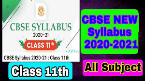 Cbse Official Class 11th Syllabus 2020 2021 All Subject Pdf Central Board Of Secondary Education Has Finally Released Syllabus Biology Syllabus Class Syllabus