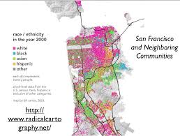 Sf Ethnicity Map Map City Maps Rankin