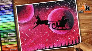 About 1% of these are christmas decoration supplies. How To Draw Santa Claus Flying On His Sleigh How To Draw Santa S Sleigh Step By Step For Kids Youtube
