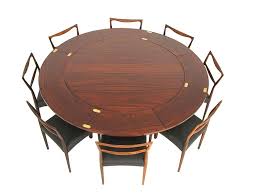 Rosewood Flip Flap Table Orange And Brown Rosewood Dining Chairs Round Dining Table Round Dining