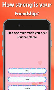 Think of one specific friend when you take this test. Bff Friendship Test Friendship Test Quiz For Android Apk Download