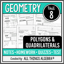 › lesson 7 homework answer key. Polygons And Quadrilaterals Geometry Curriculum Unit 8 Distance Learning