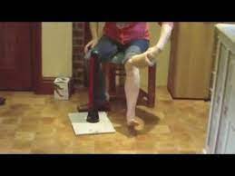 How To Put On A Compression Stocking With One Hand Using The Doff N Donner Compression Stockings Compression Sock Donner Stockings