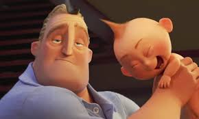 Resultado de imagen de the incredibles 2 bob and jack jack