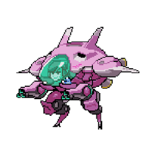 Gamersgarbonzo Overwatch Pixel Art Anime Pixel Art