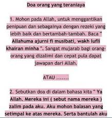 Orang yang berpuasa di antara doa yang akan dikabulkan oleh allah swt adalah doa orang yang berpuasa, doanya akan allah kabulkan hingga dia berbuaka puasa, namun tentunya puasa yang dia lakukan adalah puasa yang. Dia Aniaya Husband Aku Sampai Diberhentikan Kerja Tapi Allah Bayar Cash Untuk Dia The Reporter
