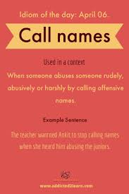 Idiomatic Expressions Learn A New Idiom Every Day Idiomatic Expressions Idioms English Phrases