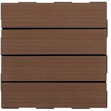 Werden die klick fliesen von toom oder poco domäne den eigenen ansprüchen gerecht oder ist laminat von ikea die bessere wahl? Set Wpc Klick Fliesen Set 30 Cm X 30 Cm Braun 6 Stuck Kaufen Bei Obi