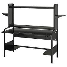 Workstation puter desk puter workstation furniture uk computer desk workstation furniture small home office design painted with white wall interior color decor combined with black desk with hutch and drawer furniture storage ideas. Computer Tables Desks For Mobile Solutions Ikea