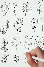 30 ways to draw flowers. Botanical Line Art Mastery Toolkit New Full Bloom Club