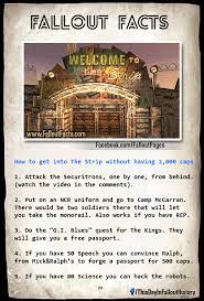 Fallout Facts Fallout Facts Fallout New Vegas Fallout Lore