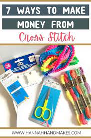 Here you can convert your own photos/pictures to a crossstitch chart. 7 Ways To Make Money From Cross Stitch S3e42 Hannah Hand Makes