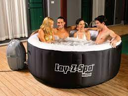 Bestway Lay Z Spa Miami Now Everyone Can Spa Getdatgadget Best Inflatable Hot Tub Inflatable Hot Tub Reviews Portable Hot Tub