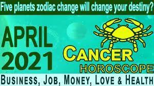 April 2021 the mighty planet mars enters cancer, which will have great impact on cancer's work, employment, business and school. Cancer Horoscope April 2021 Prediction Monthly Horoscope 2021 Youtube