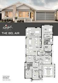The Bel Air Greets You With A Spacious And Inviting Home Designed For Seamless A House Plans For Sale Modern Contemporary House Plans Contemporary House Plans