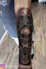See no evil skull tattoos. See No Evil Speak No Evil Tattoo Novocom Top