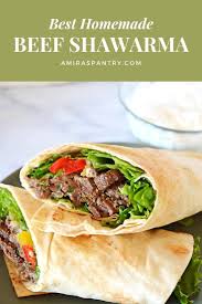 Beef Shawarma Sandwich Recipe Shawarma Recipe Shawarma Schwarma Recipe