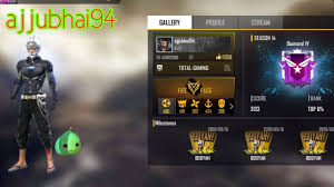 Click here to unlock all gloo wall skins in free fire with free 800 diamonds. Total Gaming Ajju Bhai Id And Profile Ajjubhai94 Free Fire Id Total Gaming Ajju Bhai Id Youtube