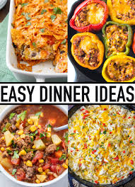Most of our dinner recipes are vegetarian or vegan recipes made with easily accessible, real food ingredients. Easy Dinner Ideas Best Easy Dinner Recipes