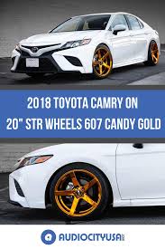 For this lowered 2018 toyota camry se, our customer wanted a wheel with a deep concave profile and we went with these 20 niche wheels m158 form with bronze rims. 20 Staggered Str Wheels 607 Candy Copper Rims Wheels And Tires Wheel Wheel And Tire Packages