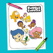 Bubble Guppies Coloring Sheet In 2020 Bubble Guppies Coloring Sheets Bubbles