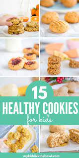 Because Kids Love Cookies Healthy Cookie Recipes Low Sugar Cookies Baking Recipes For Kids
