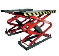 Sunshine Small Hidden Scissor Car Lift