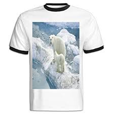 Amazon Com Jackjom Polar Bears Hit Color Tshirt For Men