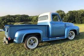 Image result for Brockway Light Blue 1955 Truck