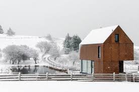One view — over the fields and romkey pond toward hirtles beach and the atlantic ocean. Enough House Mackay Lyons Sweetapple Architects Archdaily