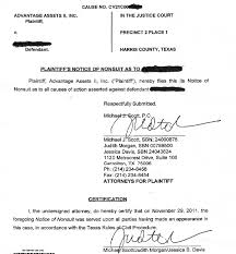 Letter of claim for copyright infringement sample. Motion For Nonsuit Texas Weston Legal Pllc