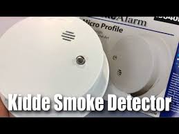 Smoke detectors may be either battery powered or wired directly into a home's electrical system. Kidde I9040 Fire Sentry Battery Operated Ionization Sensor Compact Smoke Alarm Youtube
