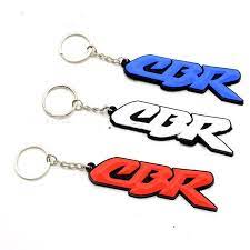 Motorcycle Soft Rubber Keychain Keyring Key Ring Chain Logo For Honda Cbr Cbr600rr Cbr1000rr Cbr250 Cbr500r 900 929 954 Re Rubber Keychain Key Rings Chain Ring