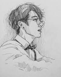 Buy 'michelangelo's david, greek statueone line drawing' by jordan eastwood as a sticker. Jungkook Bts Fanart Bts Jungkook Btsjungkook Kpop Btskookie Kookie Fanmade Btsfanart Fanart Kpopfanart B Bts Drawings Kpop Drawings Artist