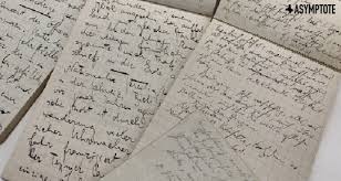 I've been living as i watched my friends' glances. Essays Asymptote Blog