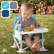 hiccapop omniboost travel booster seat with tray for baby folding portable high chair for eating travel booster seat portable high chairs baby camping chair
