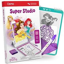 Somewhat related to the disney princes is a line of action figures sold at disney store locations, disney heroes. Osmo Super Studio Disney Princess Game Ages 5 11 Learn To Draw Your Favorite Disney Princesses Watch Them Come To Life For Ipad And Fire Tablet Osmo Base Required