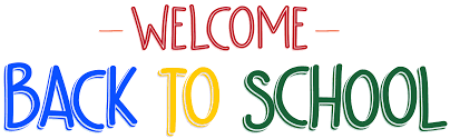 Image result for welcome back clip art