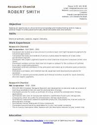 The interactive résumé resource contains a sample résumé on which you can click each section to learn more about the different sections of the résumé and how to write each section of the résumé. Research Chemist Resume Samples Qwikresume