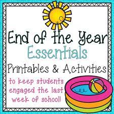 This book will take you through the whole second grade year with practice pages. End Of The Year Ideas Activities Printables Thehappyteacher