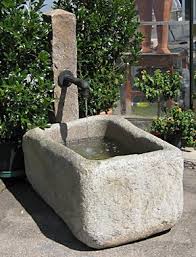B02 Granittrog Granitbrunnen Antik Gartenbrunnen The Design Of Gardens Balconies And Terrac In 2020 Garden Fountain Water Features In The Garden Garden Fountains