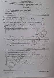 Însă, cei care vor ca rezultatele să fie trecute în catalog, pot face o cerere scrisă în acest sens. Subiectele Si Baremele La MatematicÄƒ Simulare Evaluare NaÅ£ionalÄƒ 2019 La Clasa A Vii A Ce Au Avut De Rezolvat Elevii Alba24