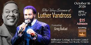 The Very Essence of Luther Vandross Tribute