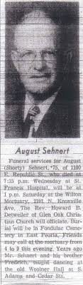 August G.W. Sehnert (1883-1959)